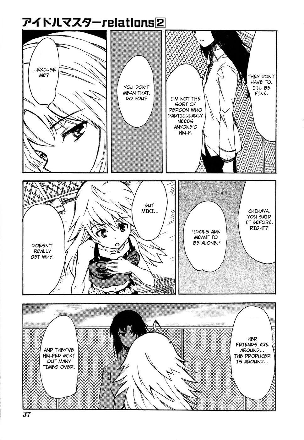 The Idolm@ster Relations Chapter 9 page 13 - Chapter 9: Lost Memories