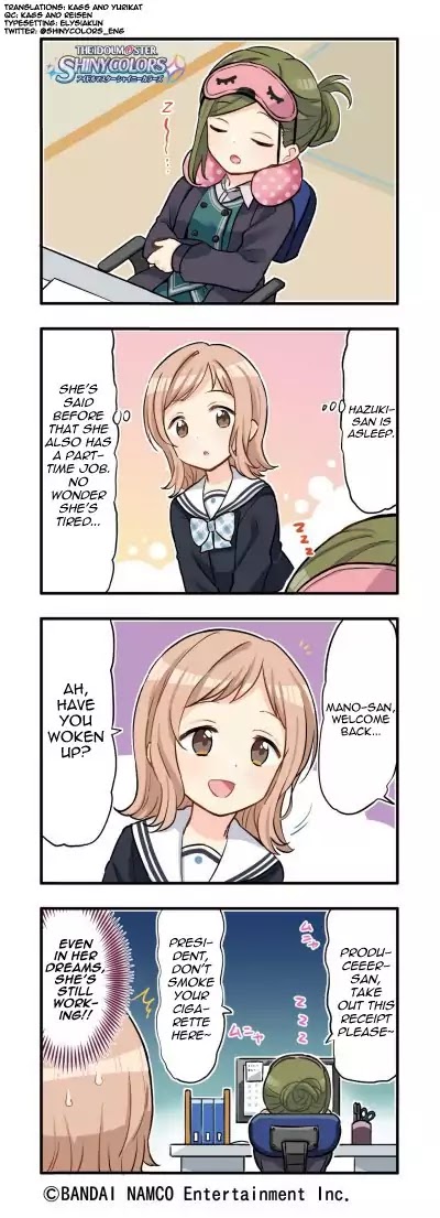 The iDOLM@STER: Shiny Colors (4koma) Chapter 12 page 1 - Chapter 12