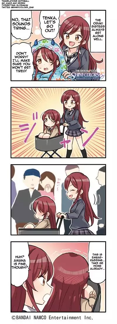 The iDOLM@STER: Shiny Colors (4koma) Chapter 14 page 1 - Chapter 14