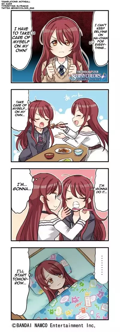 The iDOLM@STER: Shiny Colors (4koma) Chapter 15 page 1 - Chapter 15
