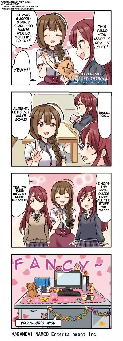 The iDOLM@STER: Shiny Colors (4koma) Chapter 16 page 1 - Chapter 16