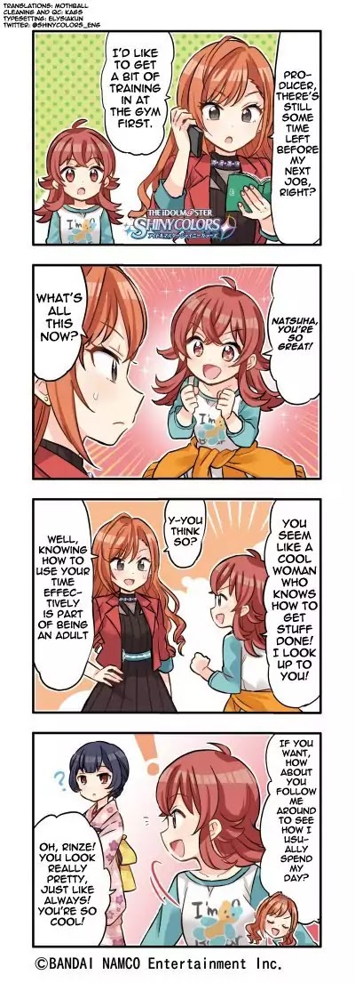 The iDOLM@STER: Shiny Colors (4koma) Chapter 18 page 1 - Chapter 18