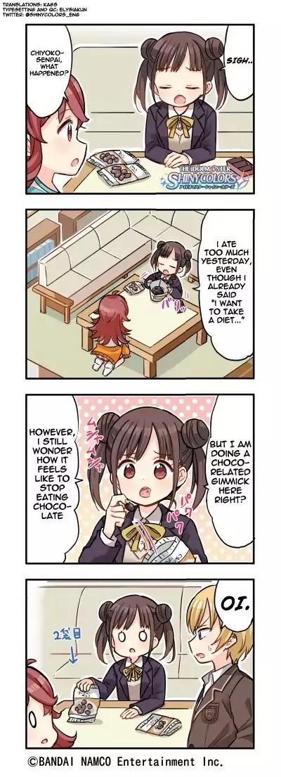 The iDOLM@STER: Shiny Colors (4koma) Chapter 19 page 1 - Chapter 19