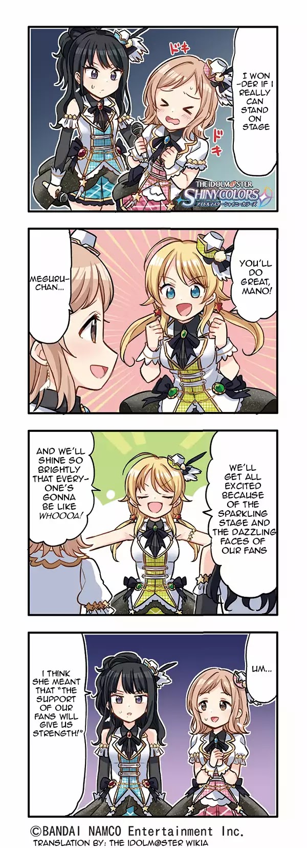 The iDOLM@STER: Shiny Colors (4koma) Chapter 2 page 1 - Chapter 2