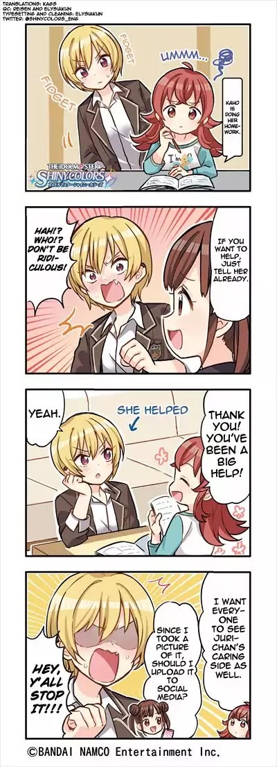 The iDOLM@STER: Shiny Colors (4koma) Chapter 20 page 1 - Chapter 20