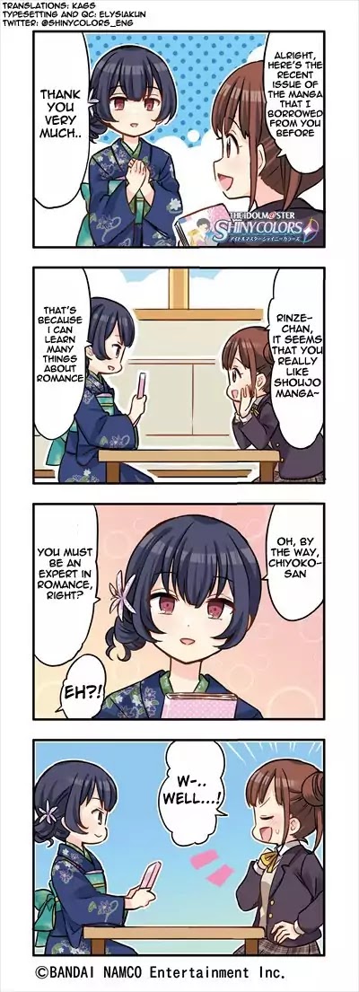The iDOLM@STER: Shiny Colors (4koma) Chapter 21 page 1 - Chapter 21