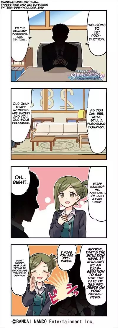 The iDOLM@STER: Shiny Colors (4koma) Chapter 23 page 1 - Chapter 23