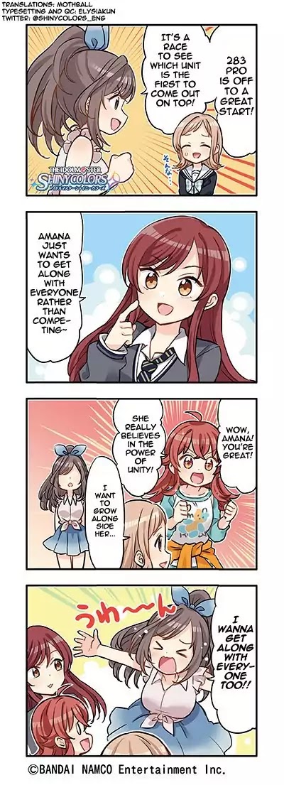 The iDOLM@STER: Shiny Colors (4koma) Chapter 25 page 1 - Chapter 25