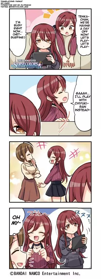 The iDOLM@STER: Shiny Colors (4koma) Chapter 28 page 1 - Chapter 28