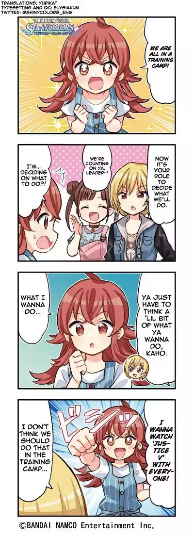 The iDOLM@STER: Shiny Colors (4koma) Chapter 29 page 1 - Chapter 29