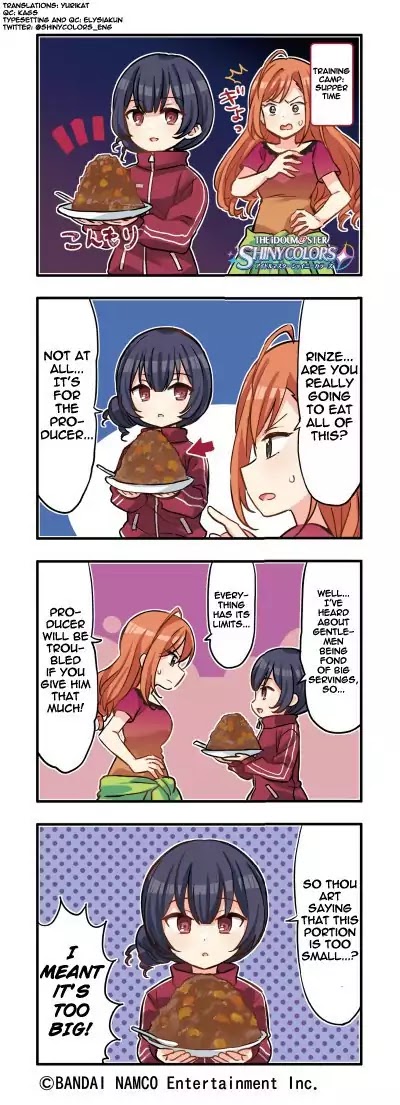 The iDOLM@STER: Shiny Colors (4koma) Chapter 32 page 1 - Chapter 32
