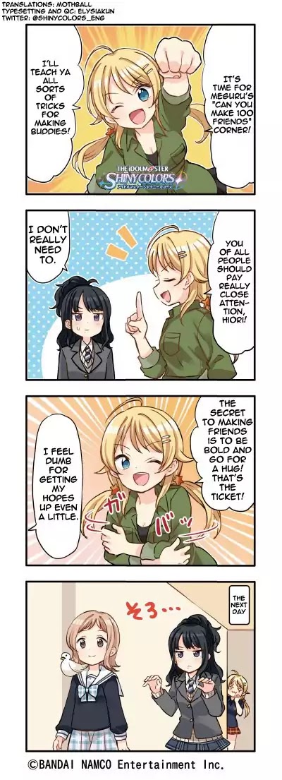 The iDOLM@STER: Shiny Colors (4koma) Chapter 35 page 1 - Chapter 35