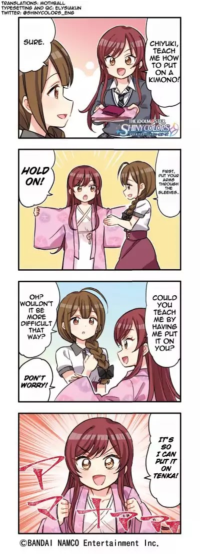 The iDOLM@STER: Shiny Colors (4koma) Chapter 38 page 1 - Chapter 38