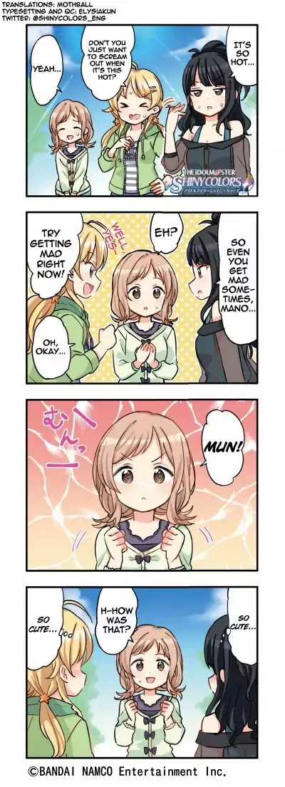 The iDOLM@STER: Shiny Colors (4koma) Chapter 41 page 1 - Chapter 41