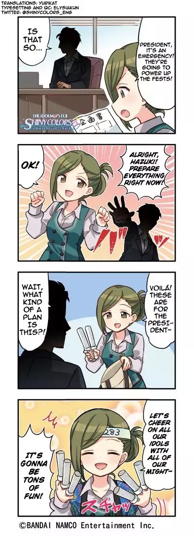 The iDOLM@STER: Shiny Colors (4koma) Chapter 44 page 1 - Chapter 44