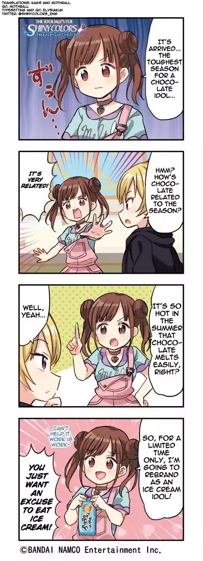 The iDOLM@STER: Shiny Colors (4koma) Chapter 45 page 1 - Chapter 45