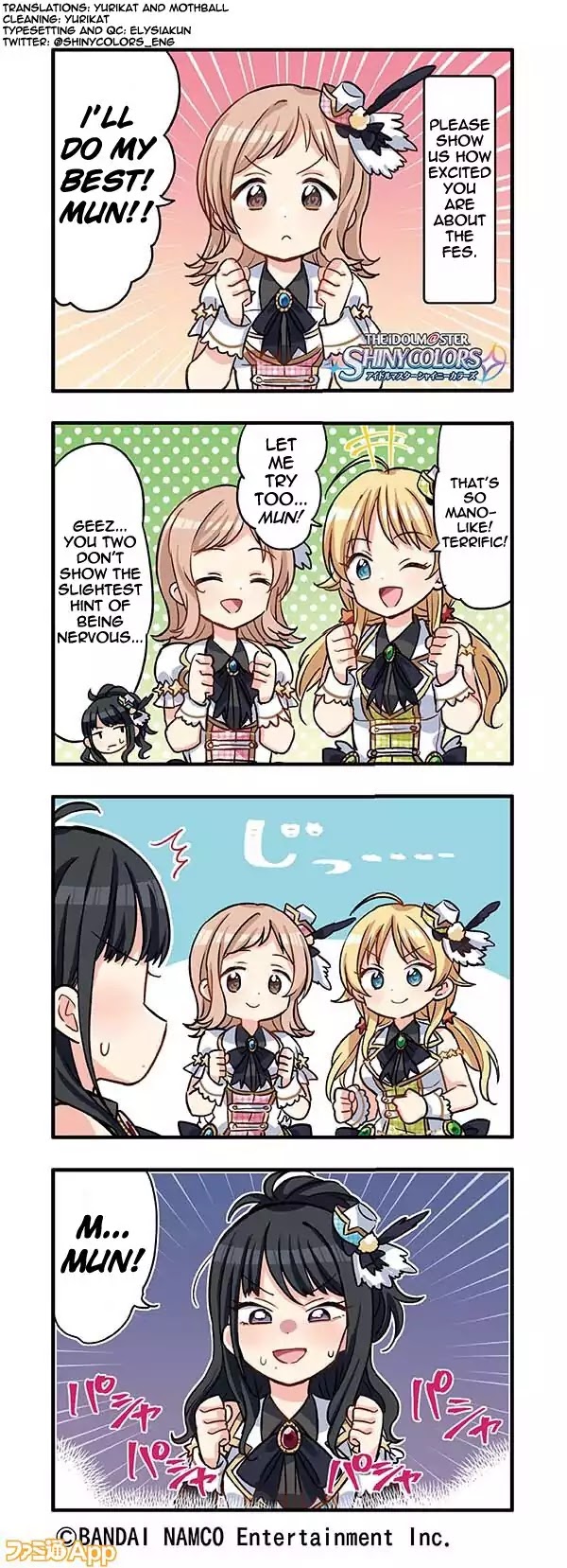 The iDOLM@STER: Shiny Colors (4koma) Chapter 46 page 1 - Chapter 46