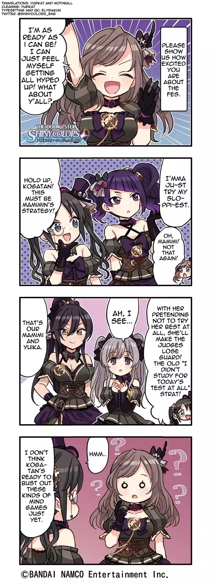 The iDOLM@STER: Shiny Colors (4koma) Chapter 47 page 1 - Chapter 47