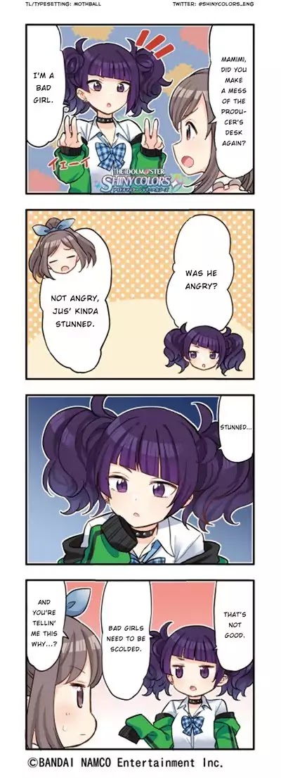 The iDOLM@STER: Shiny Colors (4koma) Chapter 8 page 1 - Chapter 8
