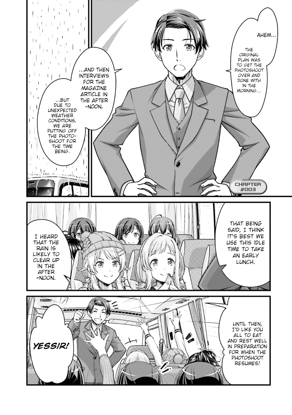 THE iDOLM@STER: Shiny Colors Chapter 3 page 1 - Chapter 3: Chapter #003