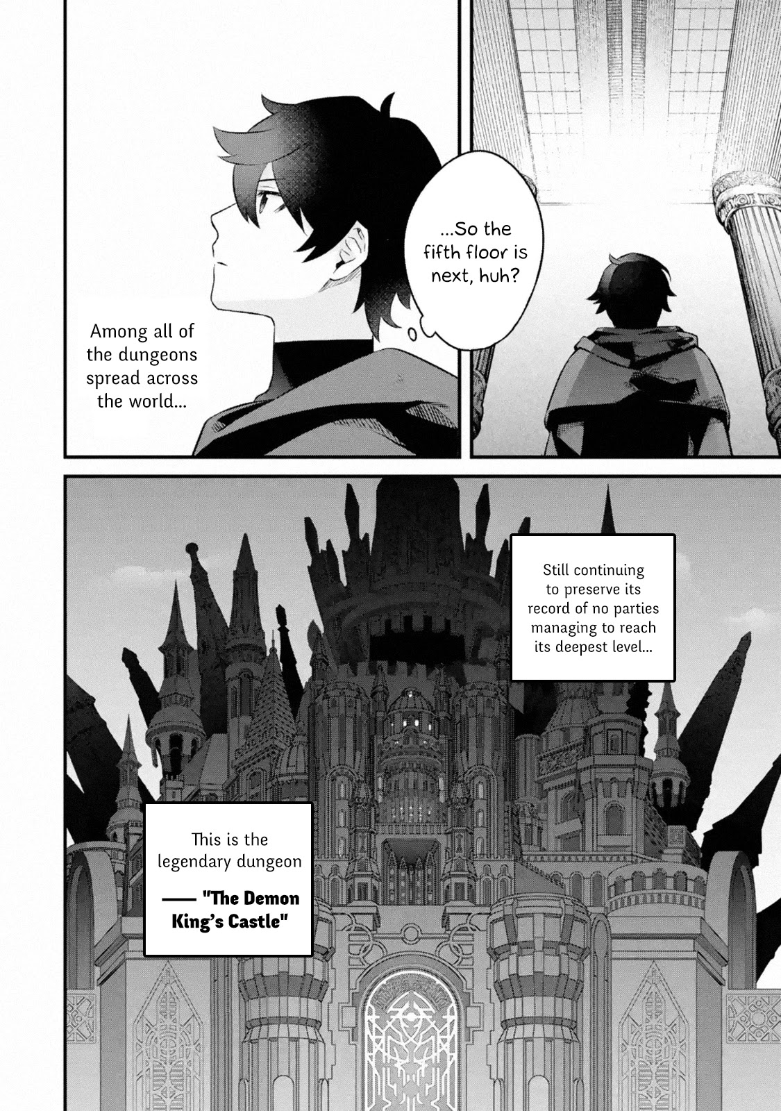 The Impregnable Demon King's Castle and the Expelled Black Mage of the Hero's Party Chapter 1.1 page 38 - Chapter 1.1 - 1.5: I Was Part of the Hero Party Until Then