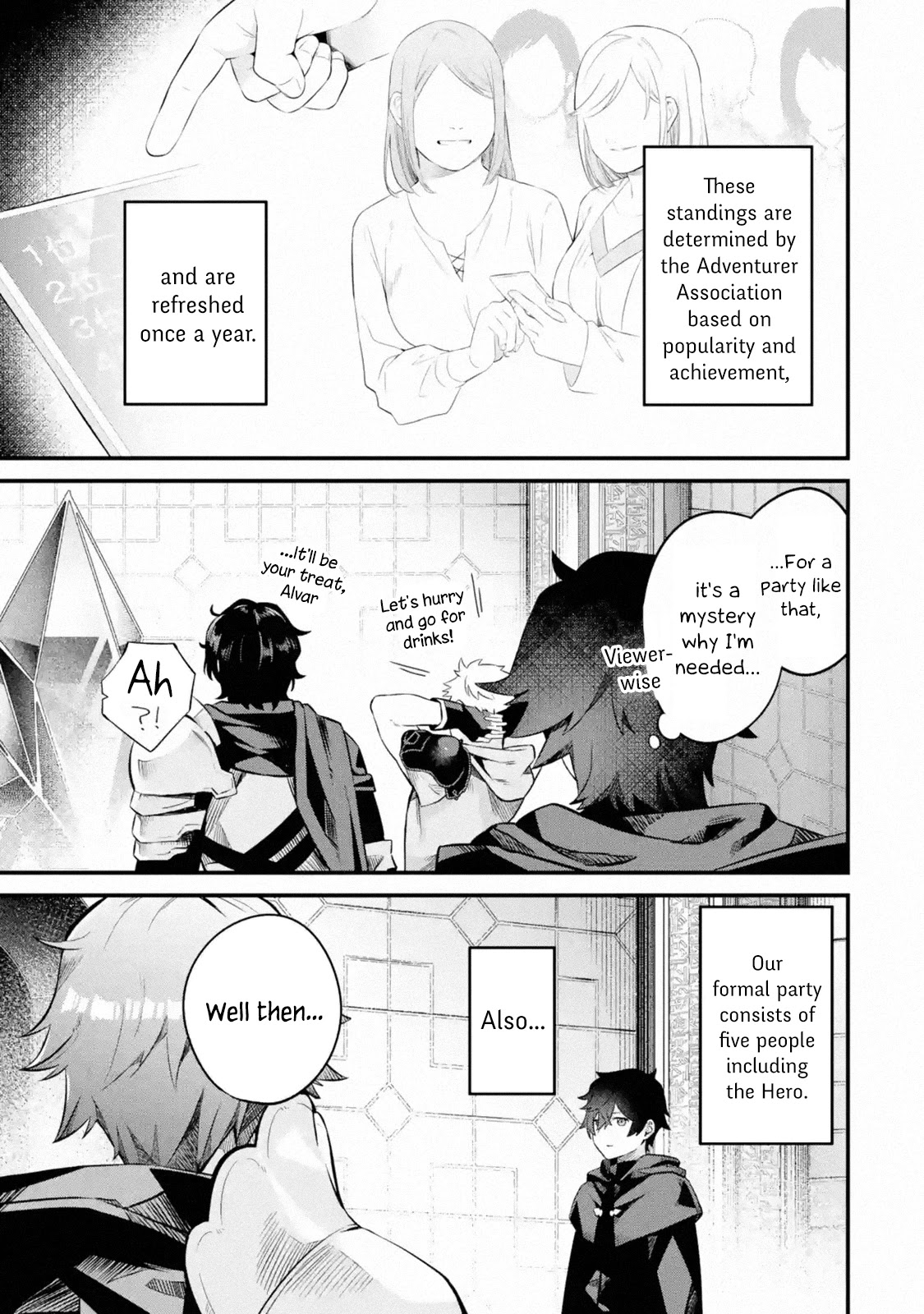 The Impregnable Demon King's Castle and the Expelled Black Mage of the Hero's Party Chapter 1.1 page 41 - Chapter 1.1 - 1.5: I Was Part of the Hero Party Until Then