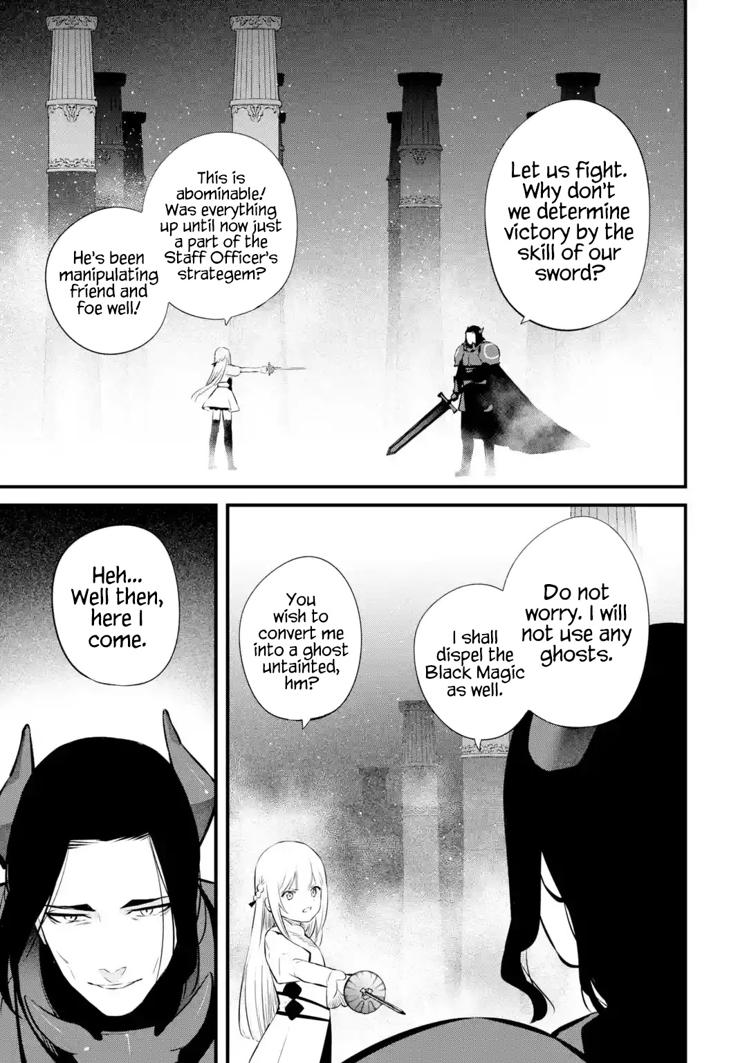 The Impregnable Demon King's Castle and the Expelled Black Mage of the Hero's Party Chapter 17 page 21 - Chapter 17: Ghost Mage VS Heroine of Ice