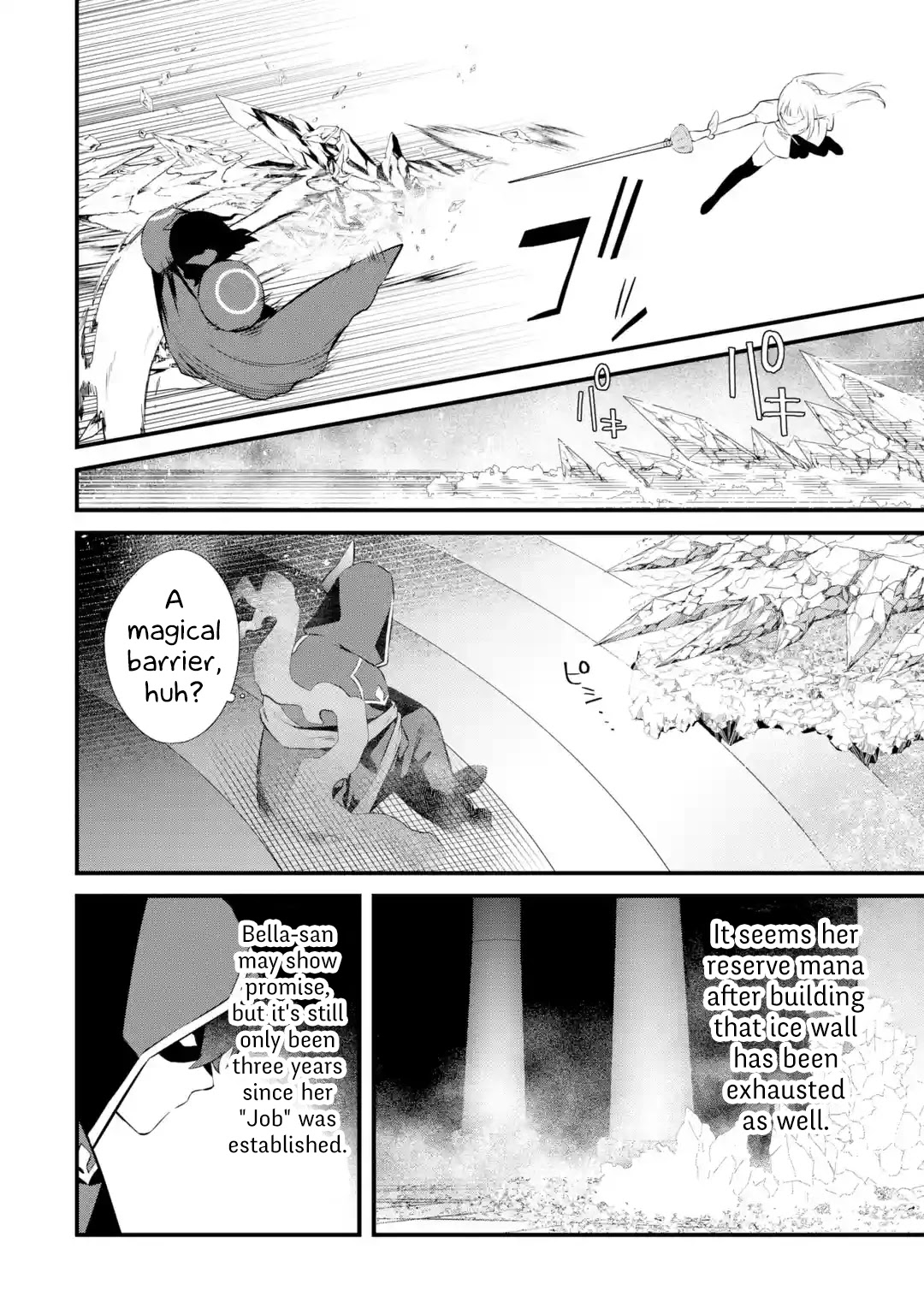 The Impregnable Demon King's Castle and the Expelled Black Mage of the Hero's Party Chapter 17 page 24 - Chapter 17: Ghost Mage VS Heroine of Ice