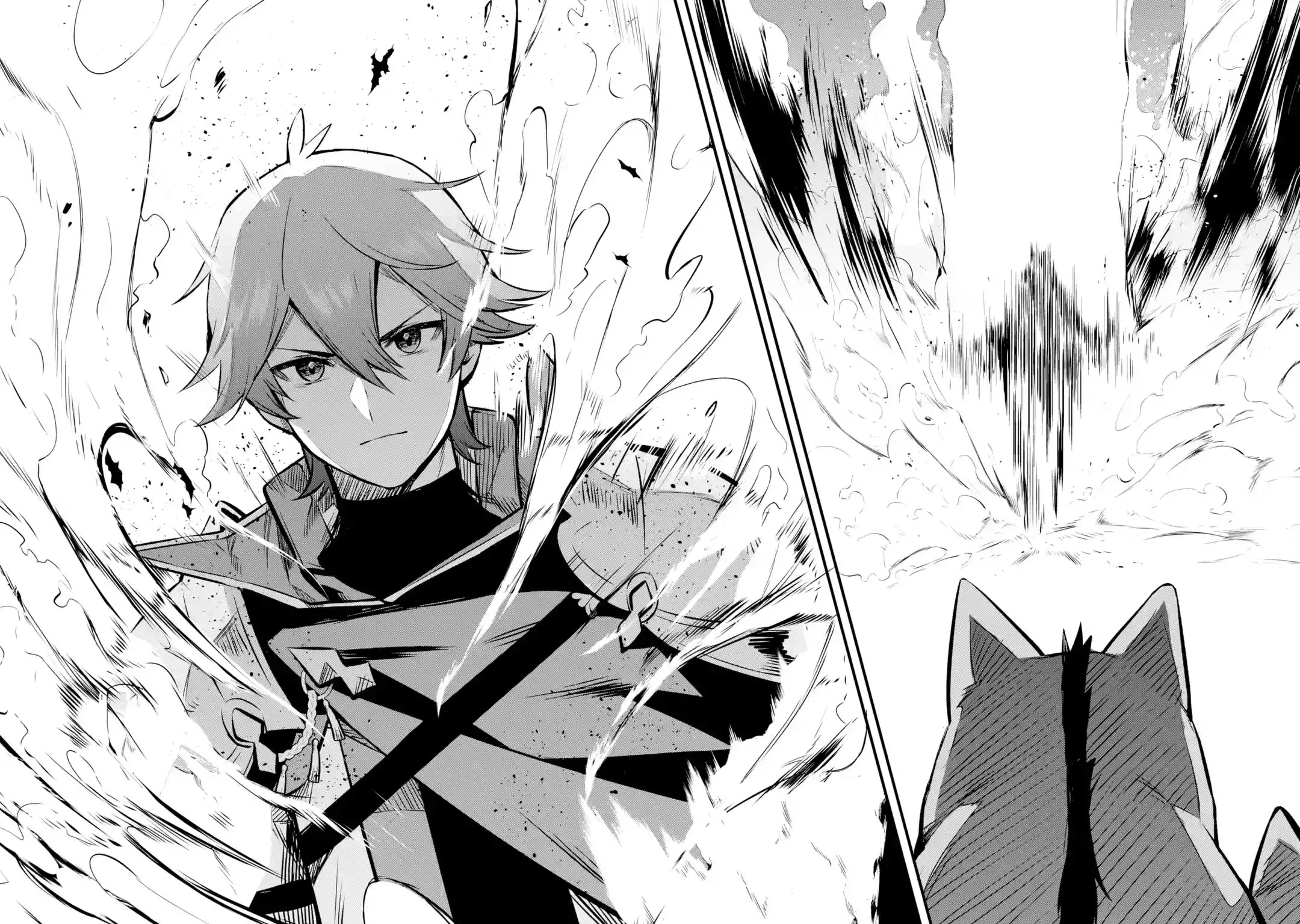 The Impregnable Demon King's Castle and the Expelled Black Mage of the Hero's Party Chapter 18 page 25 - Chapter 18: Gangrene Hunter vs. Lightning Speed Hunter