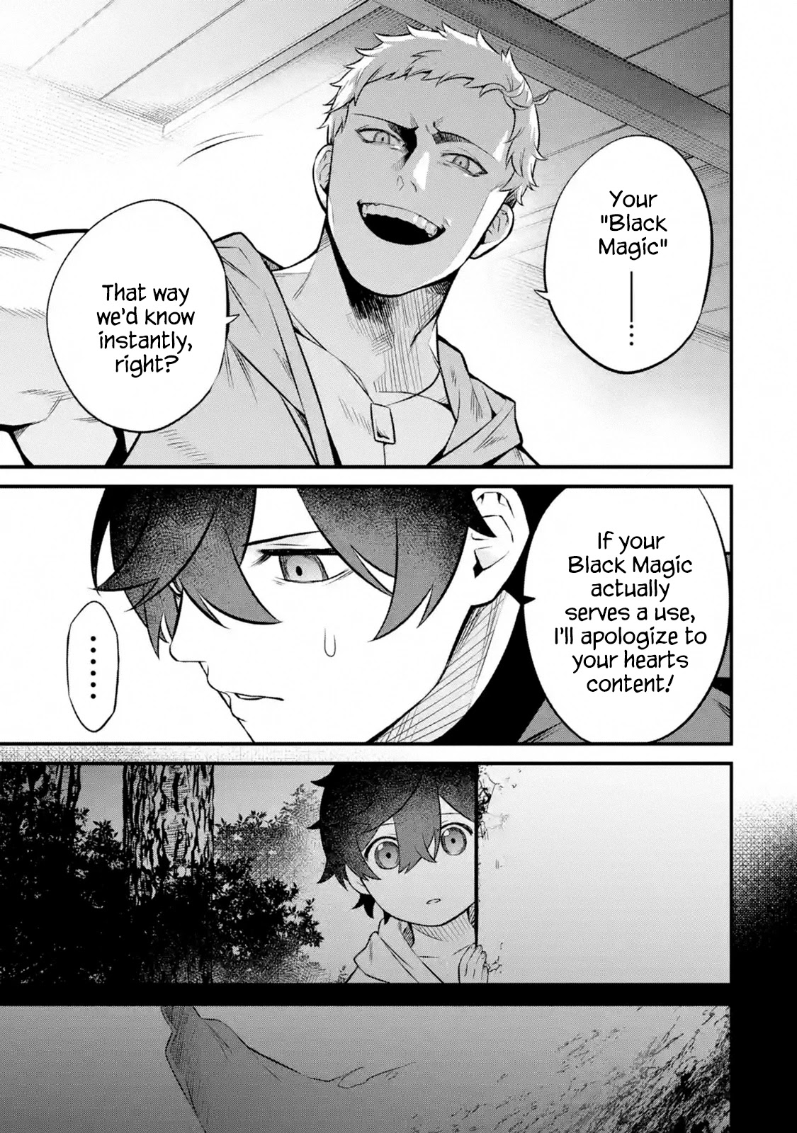 The Impregnable Demon King's Castle and the Expelled Black Mage of the Hero's Party Chapter 2.1 page 13 - Chapter 2.1 - 2.4: The Black Mage Loses His Job