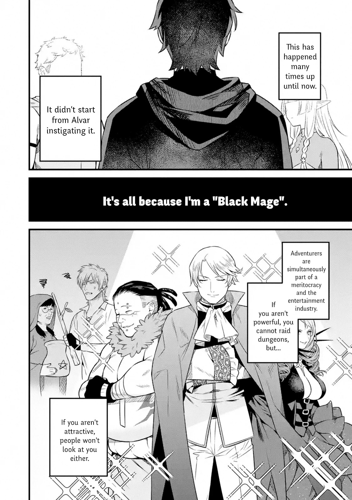 The Impregnable Demon King's Castle and the Expelled Black Mage of the Hero's Party Chapter 2.1 page 18 - Chapter 2.1 - 2.4: The Black Mage Loses His Job