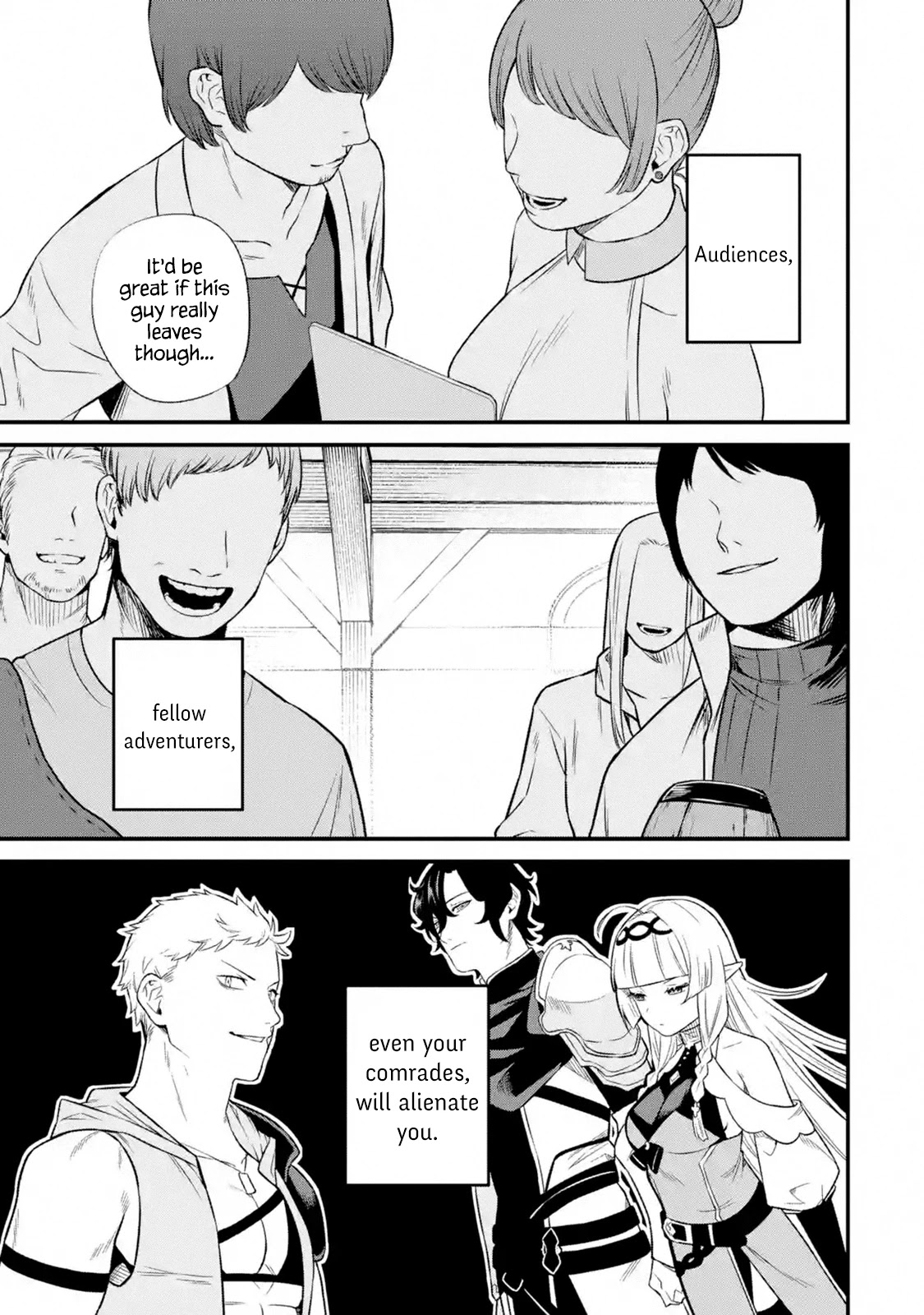 The Impregnable Demon King's Castle and the Expelled Black Mage of the Hero's Party Chapter 2.1 page 19 - Chapter 2.1 - 2.4: The Black Mage Loses His Job