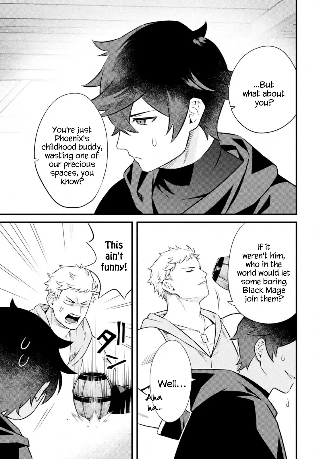 The Impregnable Demon King's Castle and the Expelled Black Mage of the Hero's Party Chapter 2.1 page 5 - Chapter 2.1 - 2.4: The Black Mage Loses His Job