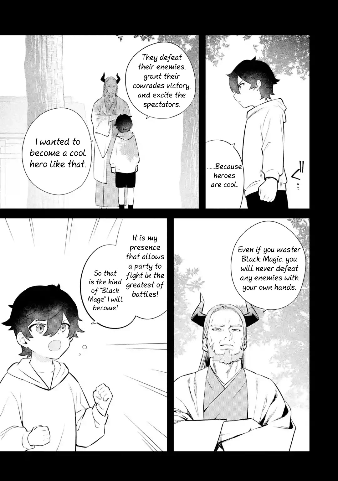 The Impregnable Demon King's Castle and the Expelled Black Mage of the Hero's Party Chapter 20 page 13 - Chapter 20: For The Hero I Admired That Day -1-