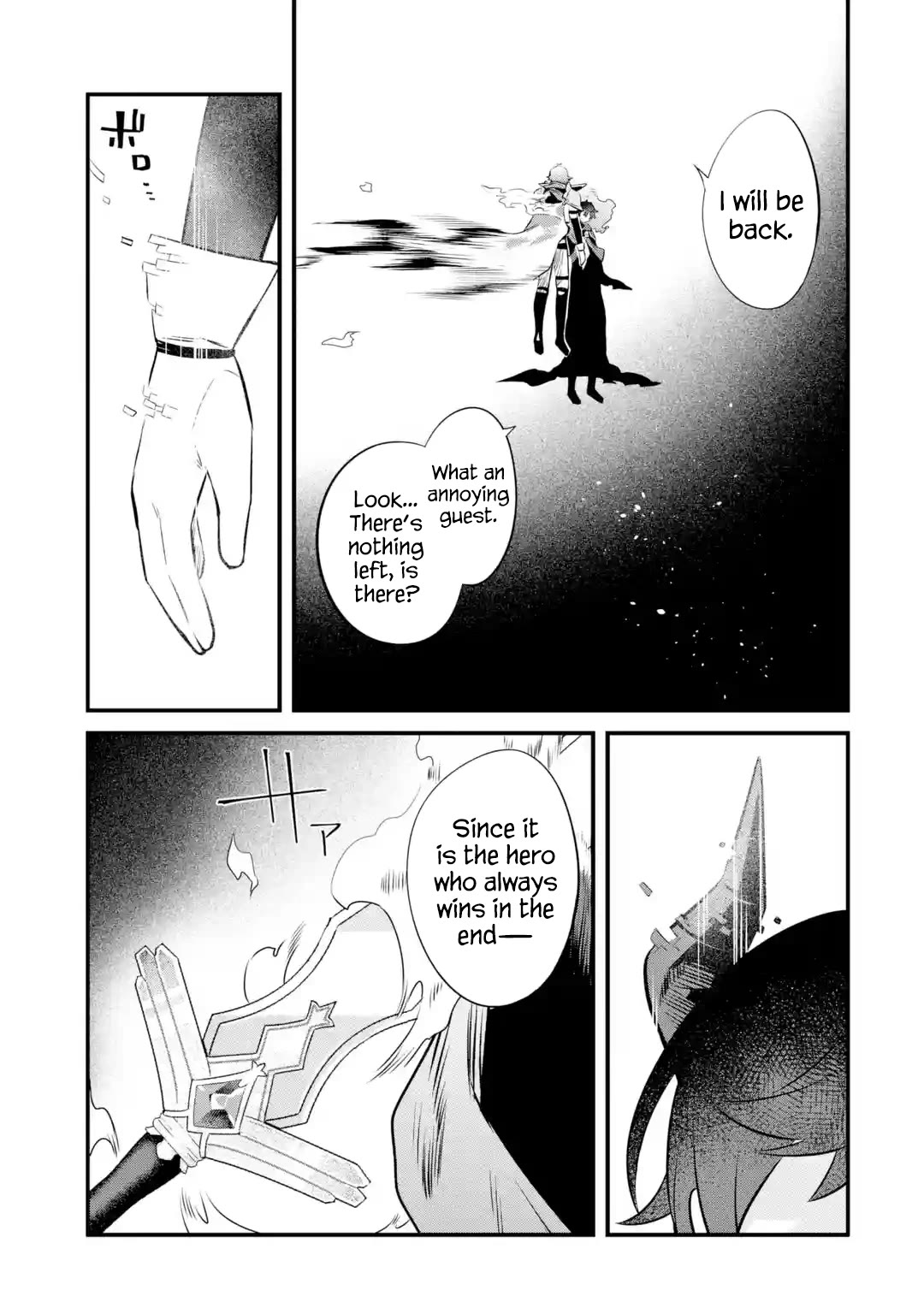 The Impregnable Demon King's Castle and the Expelled Black Mage of the Hero's Party Chapter 22 page 19 - Chapter 22: For The Hero I Admired That Day -3-