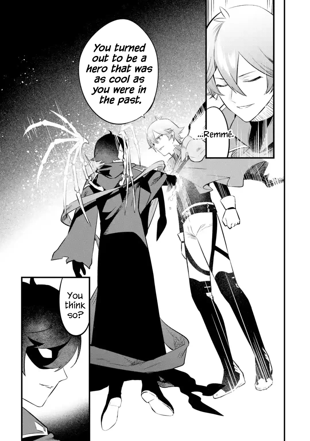 The Impregnable Demon King's Castle and the Expelled Black Mage of the Hero's Party Chapter 22 page 21 - Chapter 22: For The Hero I Admired That Day -3-
