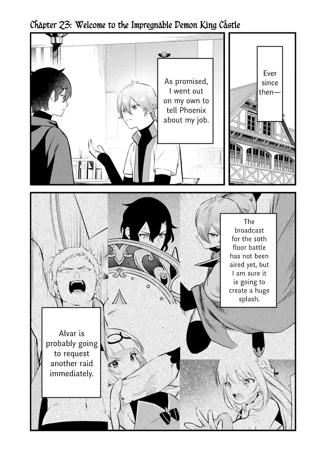 The Impregnable Demon King's Castle and the Expelled Black Mage of the Hero's Party Chapter 23 page 1 - Chapter 23: Welcome to the Impregnable Demon King Castle