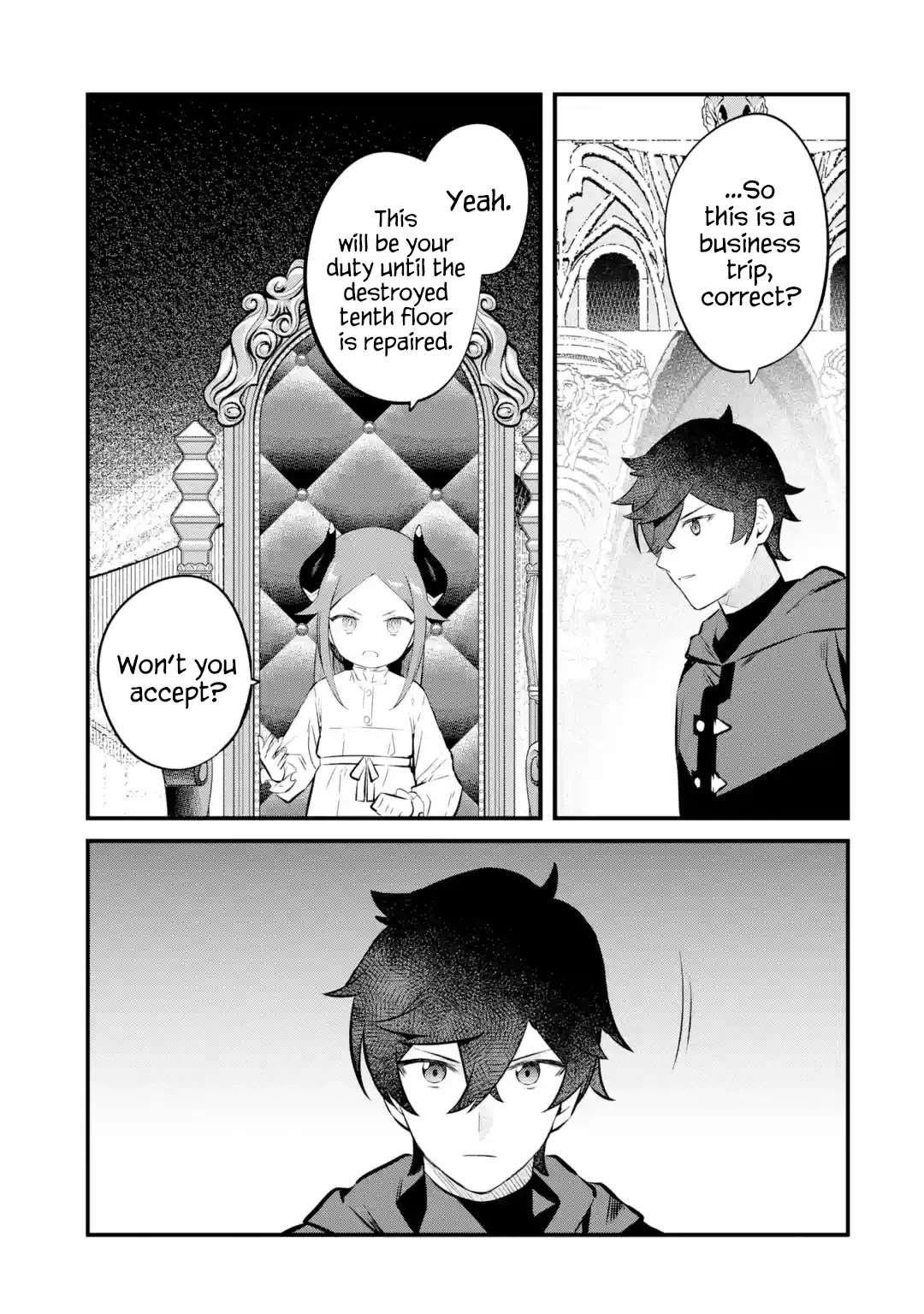 The Impregnable Demon King's Castle and the Expelled Black Mage of the Hero's Party Chapter 24 page 7 - Chapter 24: Lemegeton's Business Trip