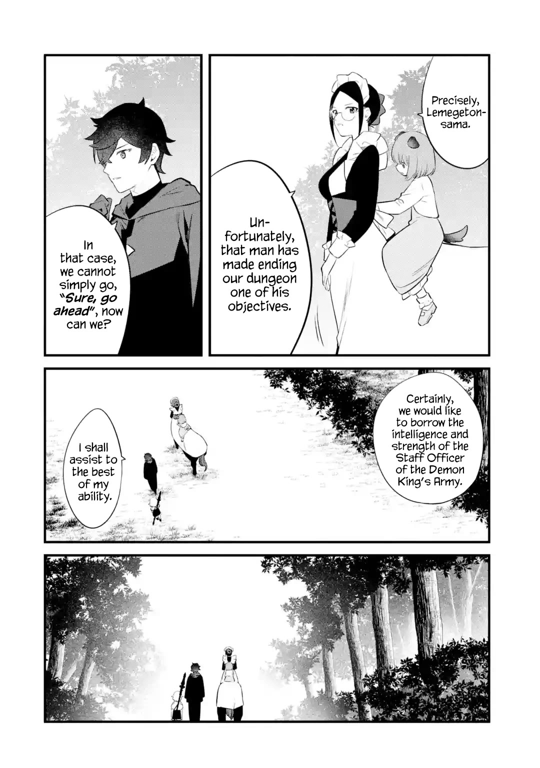 The Impregnable Demon King's Castle and the Expelled Black Mage of the Hero's Party Chapter 25 page 16 - Chapter 25: The Staff Officer of the Demon King's Army, on a Business Trip