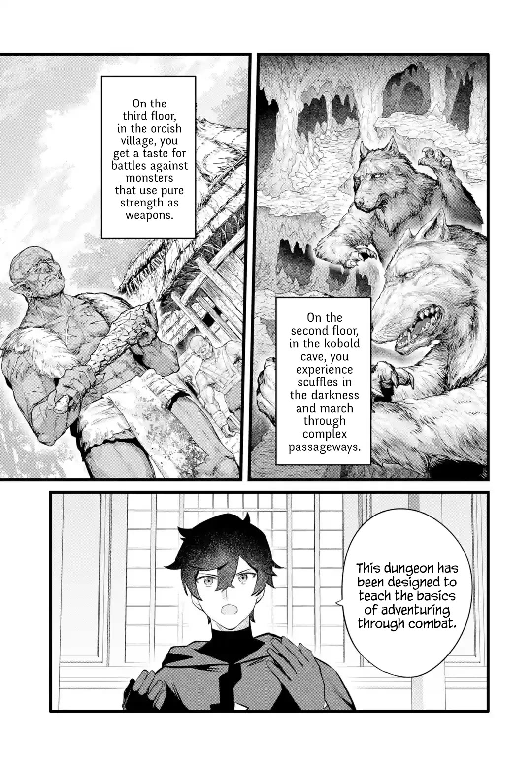 The Impregnable Demon King's Castle and the Expelled Black Mage of the Hero's Party Chapter 26 page 5 - Chapter 26: Reconstruction! The Elementary • Beginner Dungeon!