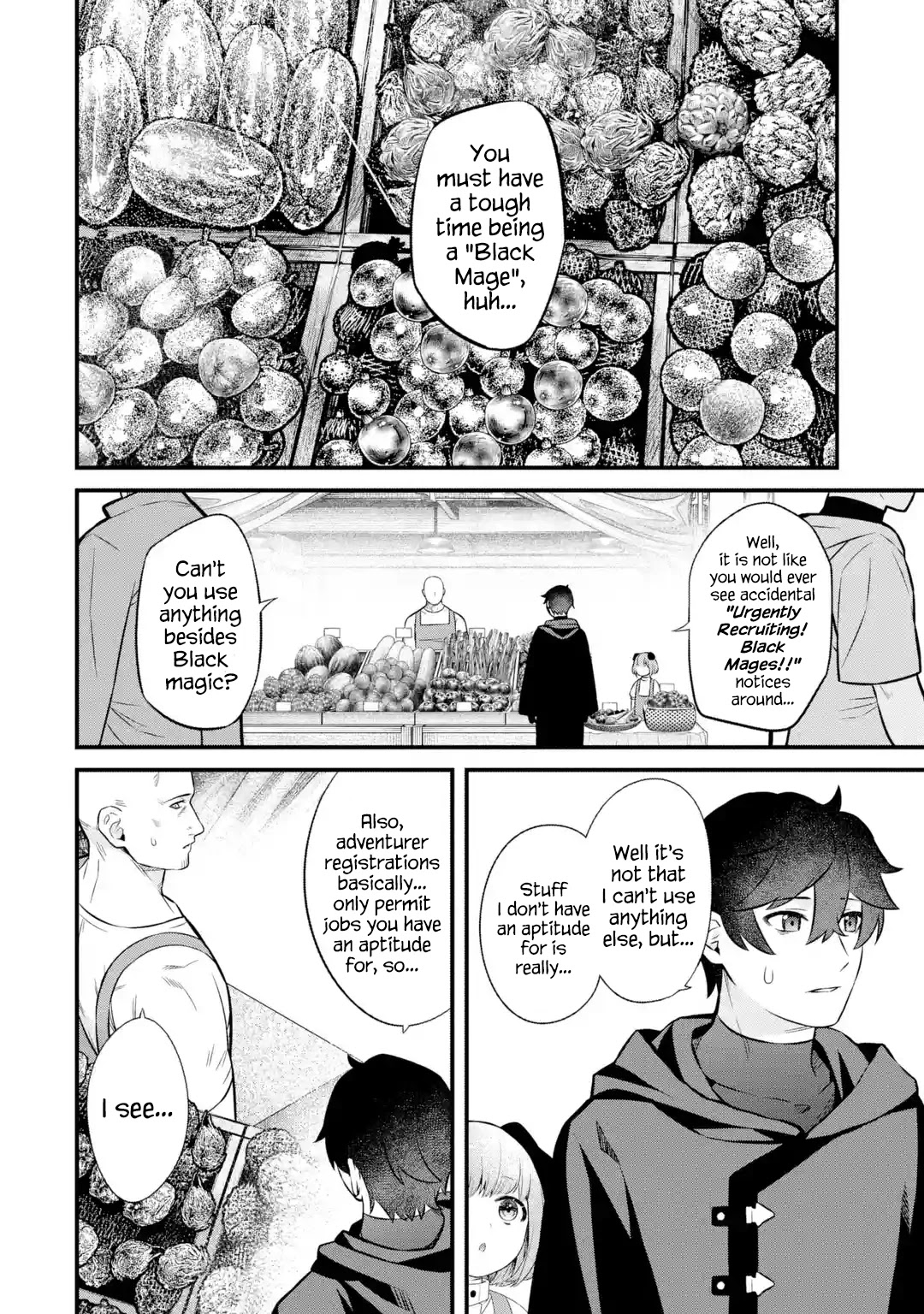 The Impregnable Demon King's Castle and the Expelled Black Mage of the Hero's Party Chapter 3.1 page 6 - Chapter 3.1 - 3.5: Job Search and a Beautiful Woman