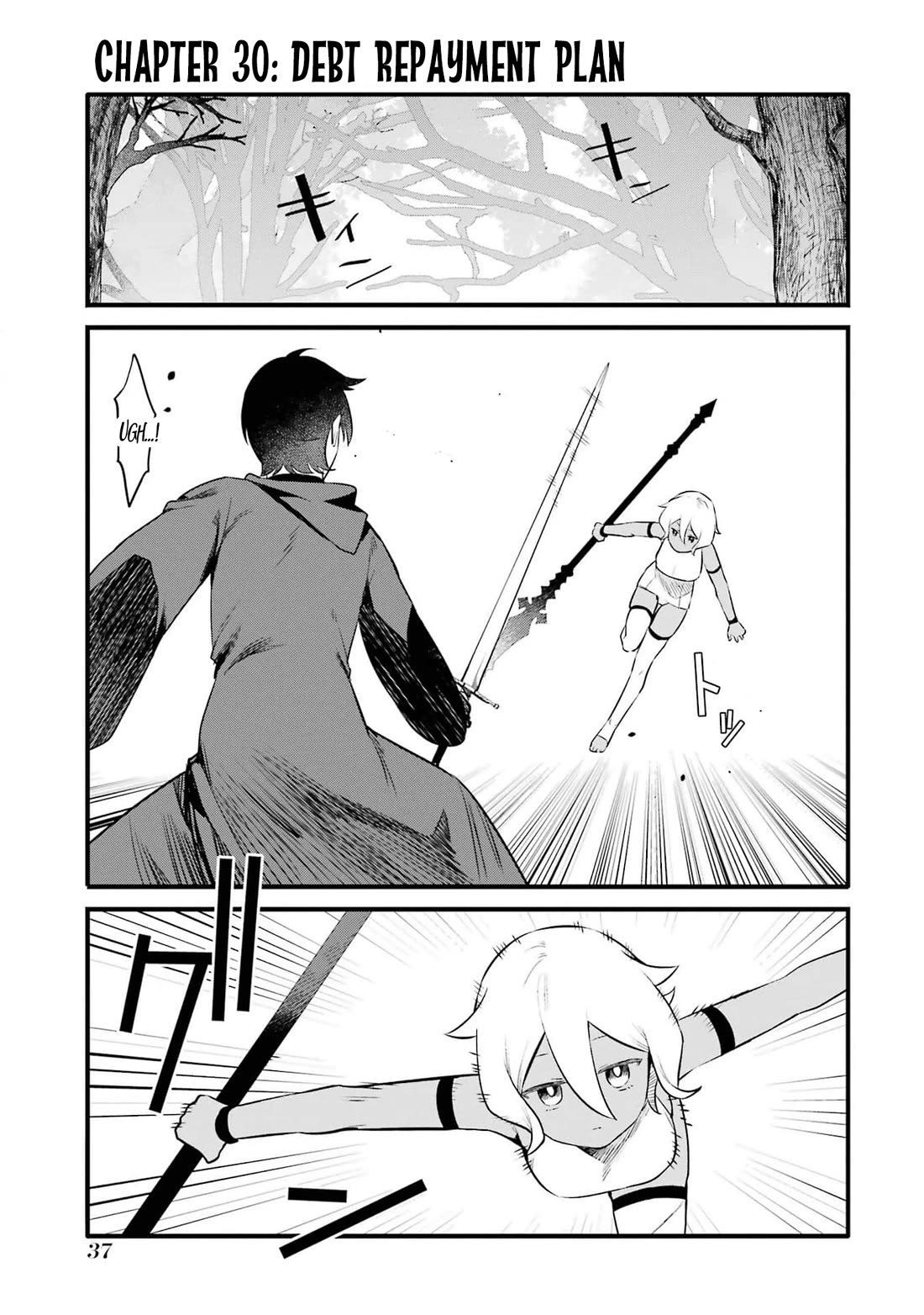 The Impregnable Demon King's Castle and the Expelled Black Mage of the Hero's Party Chapter 30 page 1 - Chapter 30: DEBT REPAYMENT PLAN
