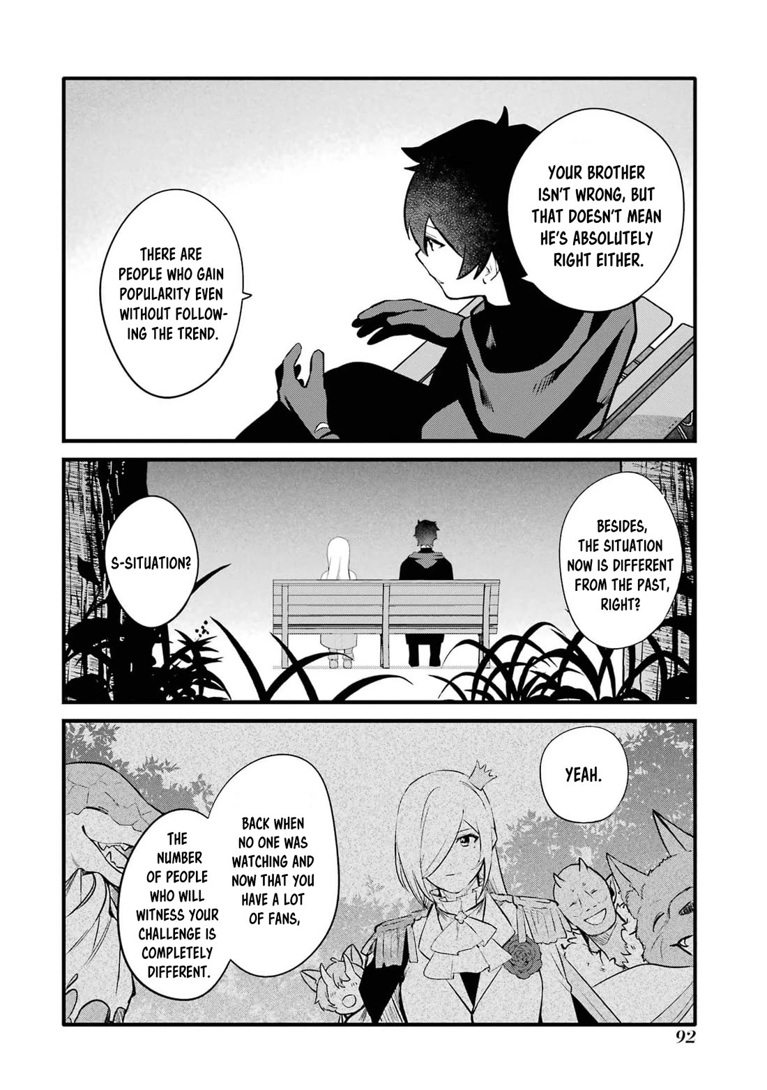 The Impregnable Demon King's Castle and the Expelled Black Mage of the Hero's Party Chapter 31 page 24 - Chapter 31: AVOIDING THE FANS