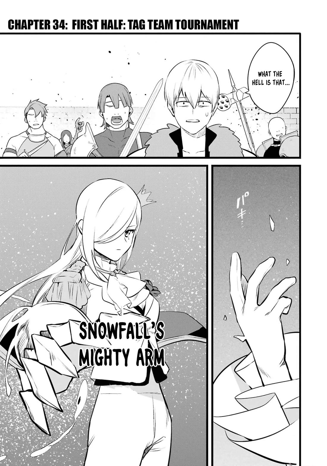 The Impregnable Demon King's Castle and the Expelled Black Mage of the Hero's Party Chapter 34 page 1 - Chapter 34: FIRST HALF: TAG TEAM TOURNAMENT