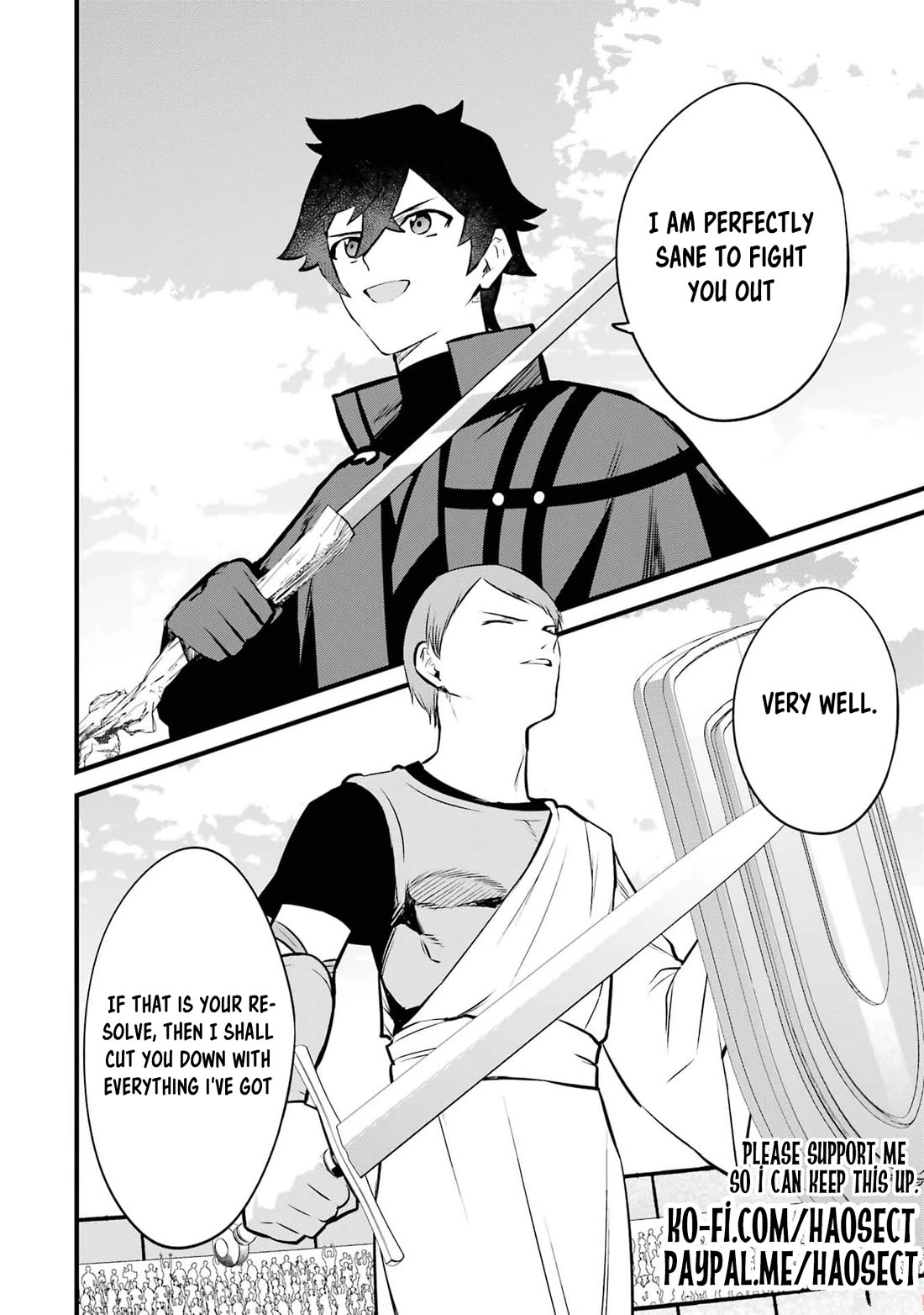 The Impregnable Demon King's Castle and the Expelled Black Mage of the Hero's Party Chapter 36 page 32 - Chapter 36: One on one