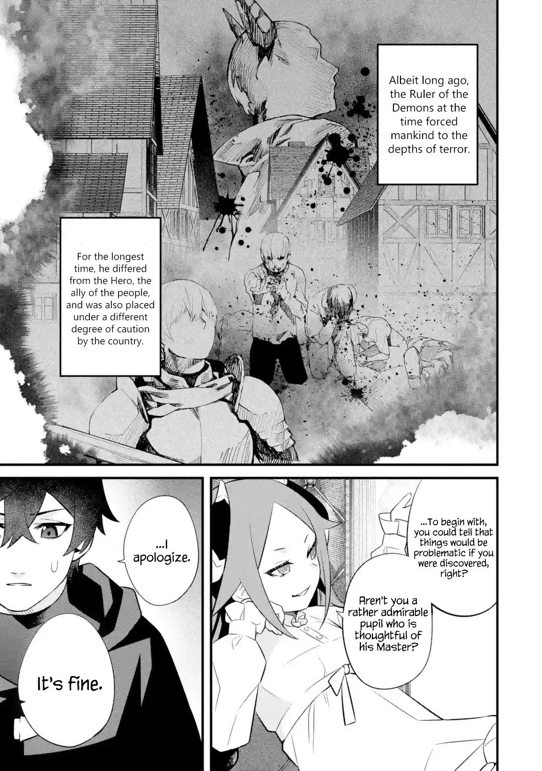 The Impregnable Demon King's Castle and the Expelled Black Mage of the Hero's Party Chapter 4 page 17 - Chapter 4: The New Workplace is the Demon King's Castle