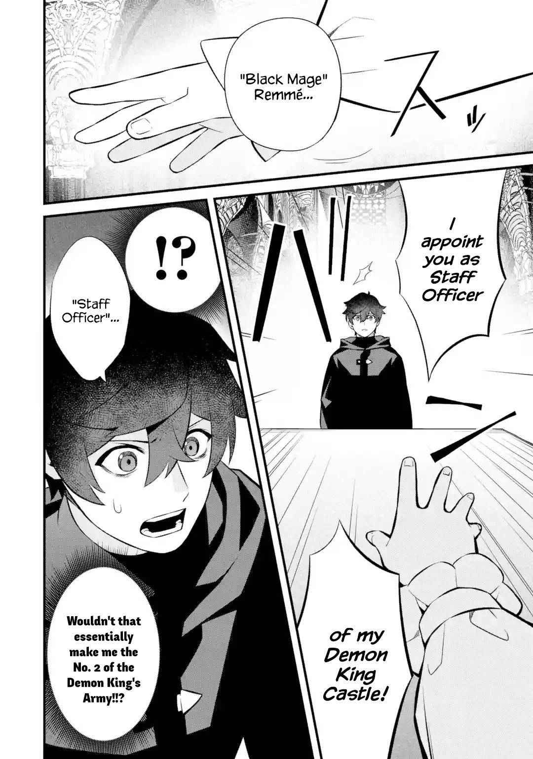 The Impregnable Demon King's Castle and the Expelled Black Mage of the Hero's Party Chapter 4 page 8 - Chapter 4: The New Workplace is the Demon King's Castle