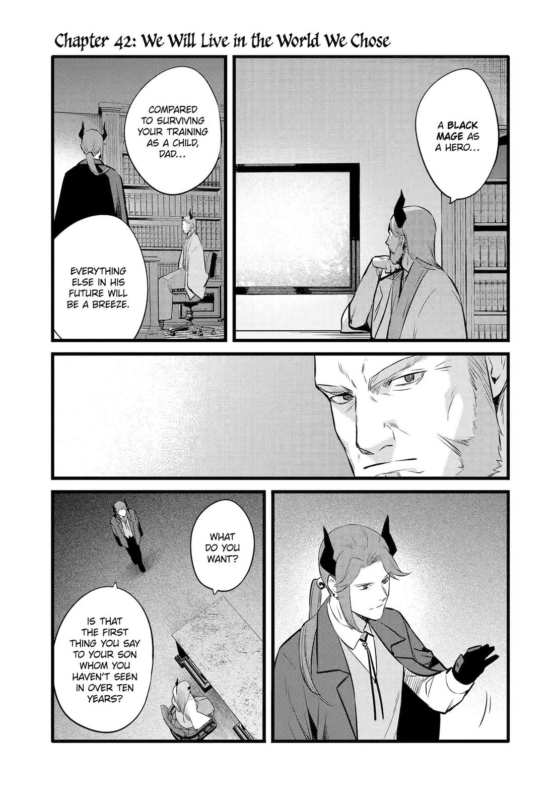 The Impregnable Demon King's Castle and the Expelled Black Mage of the Hero's Party Chapter 42 page 1 - Chapter 42
