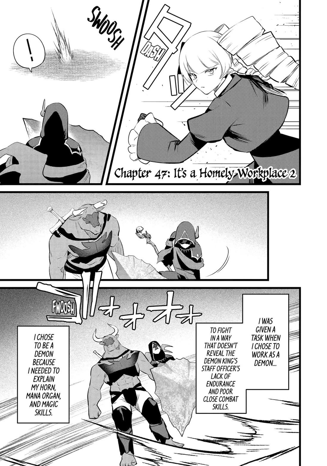 The Impregnable Demon King's Castle and the Expelled Black Mage of the Hero's Party Chapter 47 page 1 - Chapter 47