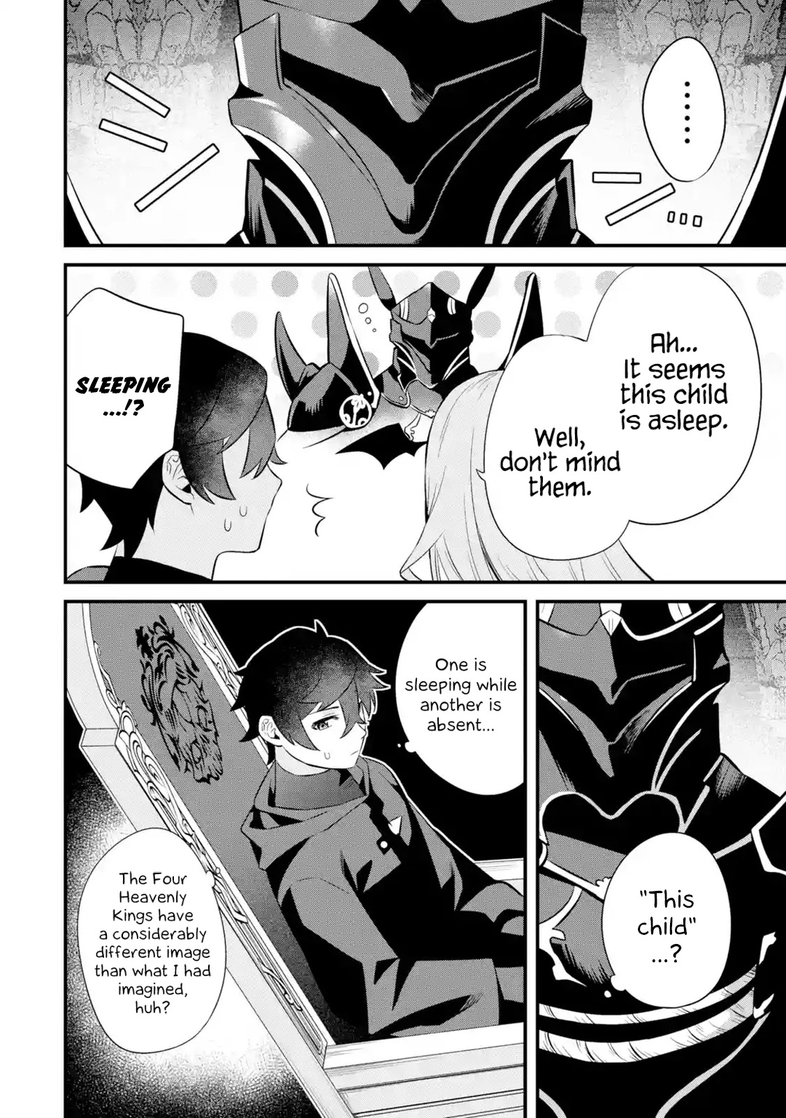 The Impregnable Demon King's Castle and the Expelled Black Mage of the Hero's Party Chapter 5 page 22 - Chapter 5: The Four Heavenly Kings and Staff Officer Jobs